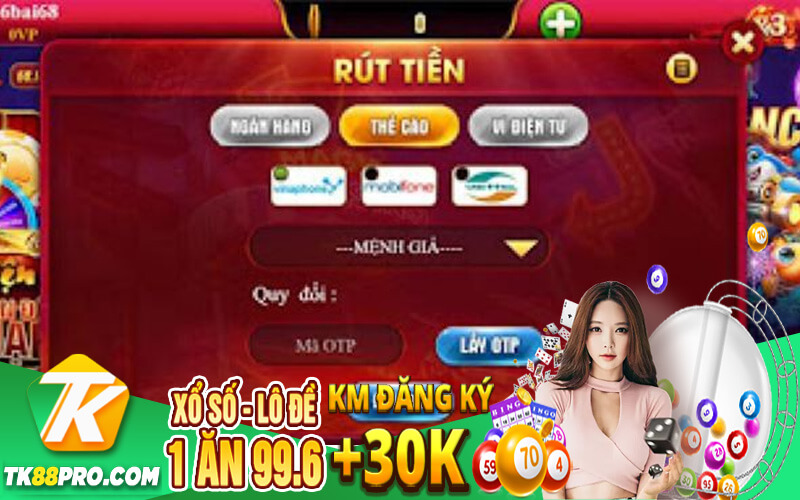 Hướng dẫn thao tác nạp và rút tiền tại nhà cái Macao99